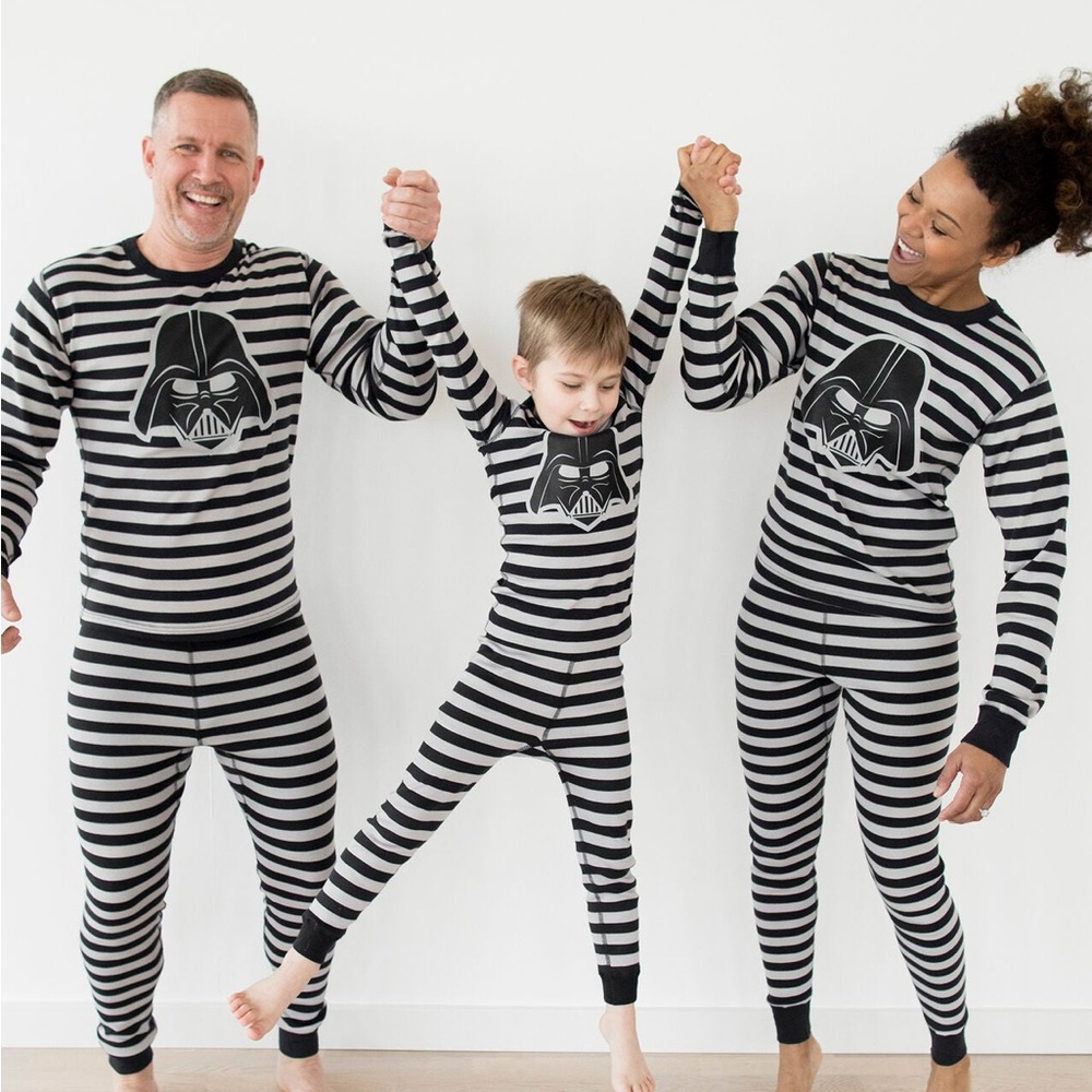 Hanna Andersson Adult Star Wars Striped Pajamas Set Darth Vader Size Medium